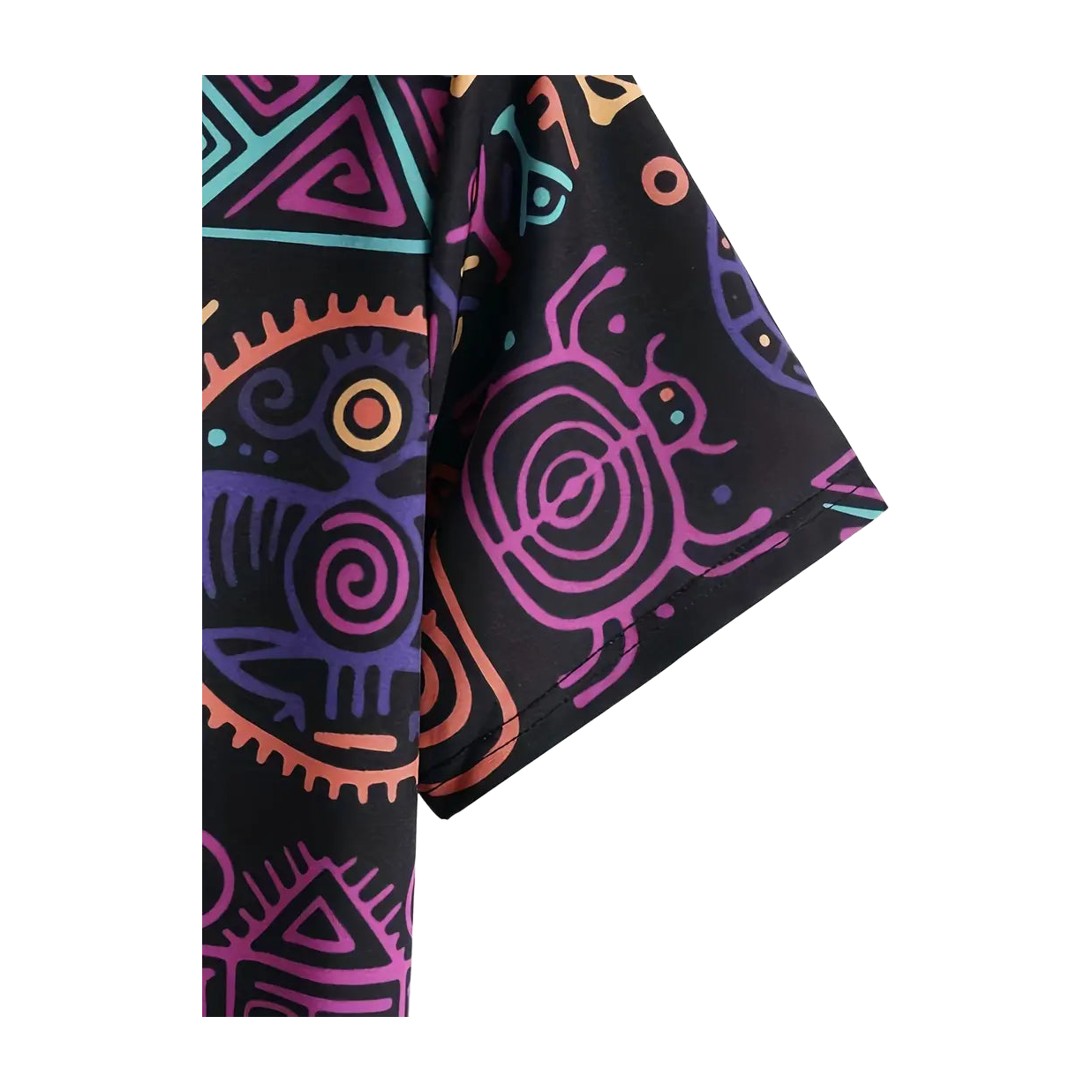 Neon Ancestral Doodle Shirt