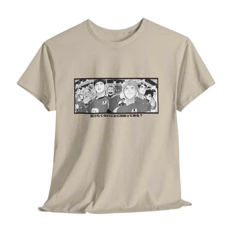 Haikyuu Kageyama Hinata Shirt, Japanese Style Graphic Y2K T-shirt, Haikyuu!!
