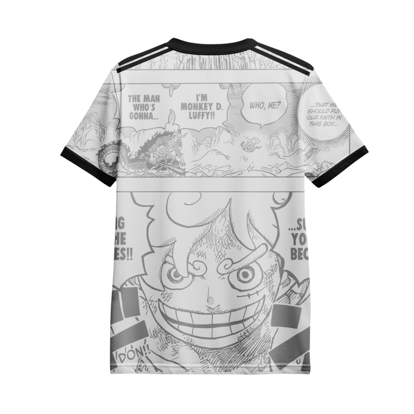 Gear 5: Luffy's Toon Force Masterpiece Manga Oversized tees