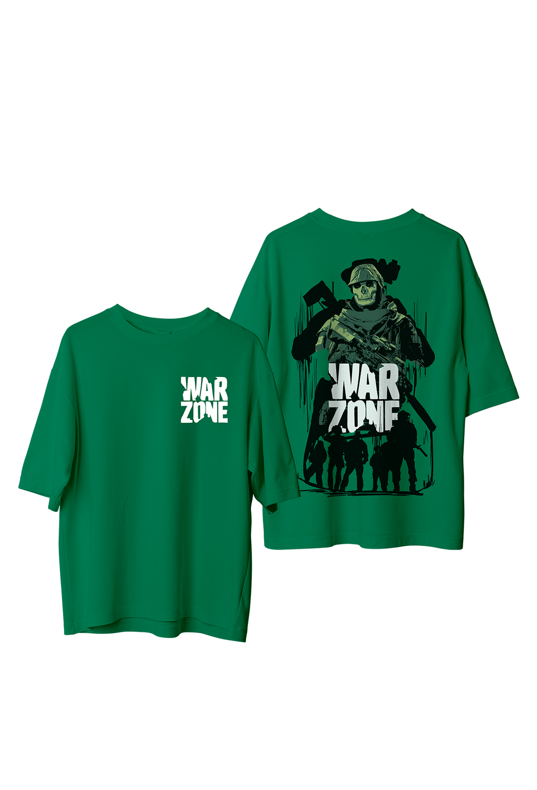 Frontline Fashion: WAR ZONE Oversized Tees