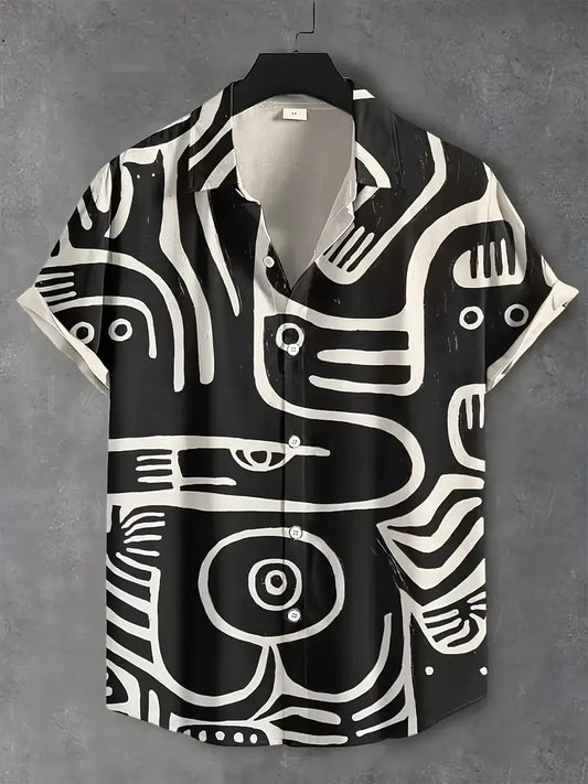 Monochrome Street Art Shirt