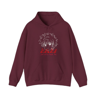 Killua's Calm Confidence: 'Just Let Me Handle This' Hoodie