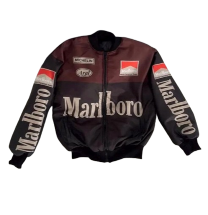 Bold & Retro: The Marlboro Racing Legend Jacket