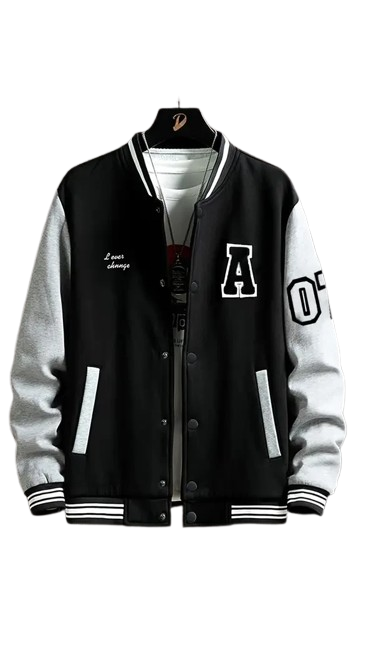 The 'A' Game: Style & Comfort in Every Play Varisity Jacket