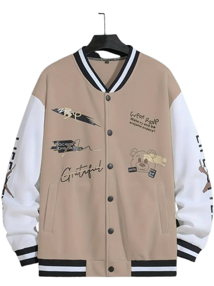 Bear-y Cool Varsity Jacket