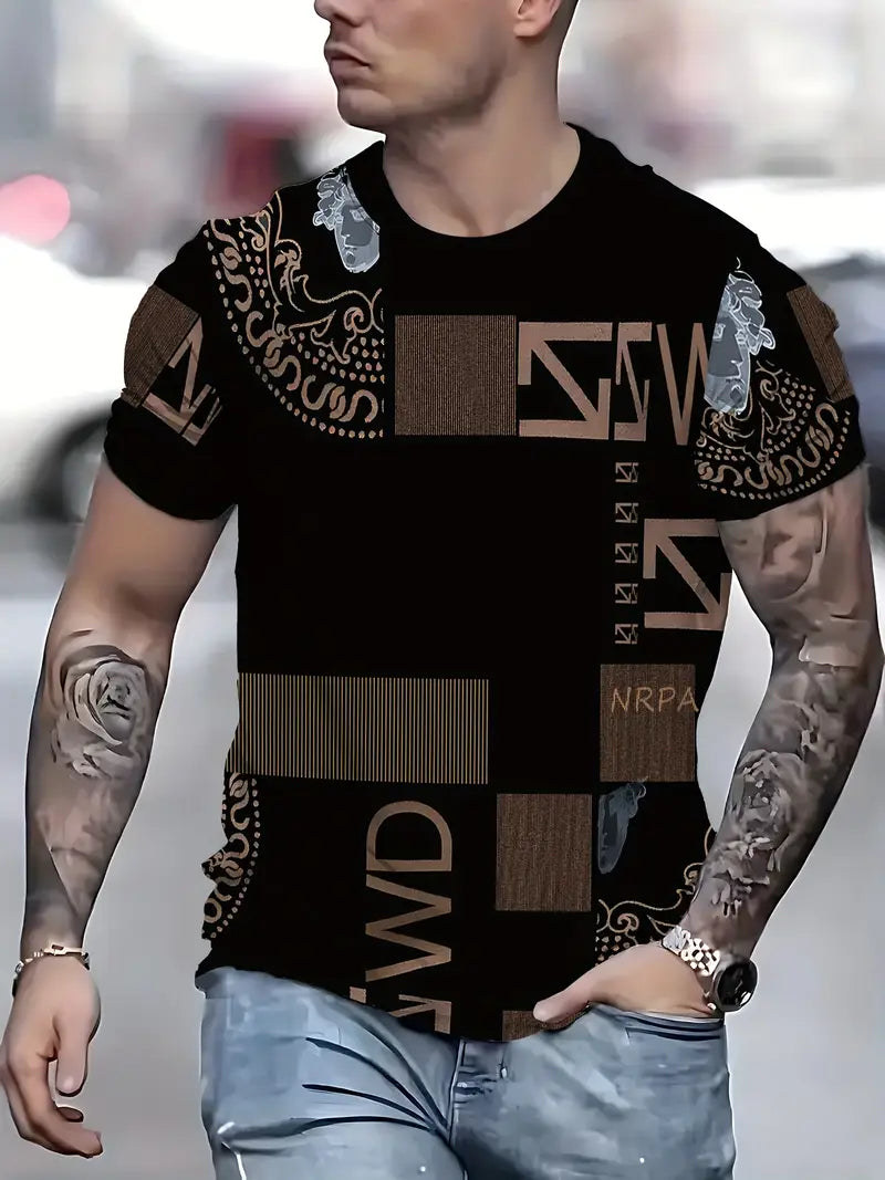 Abstract Code Block Tee