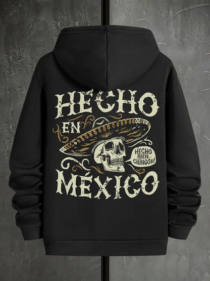 Viva La Vida – Hecko Mexico Skull Hoodie