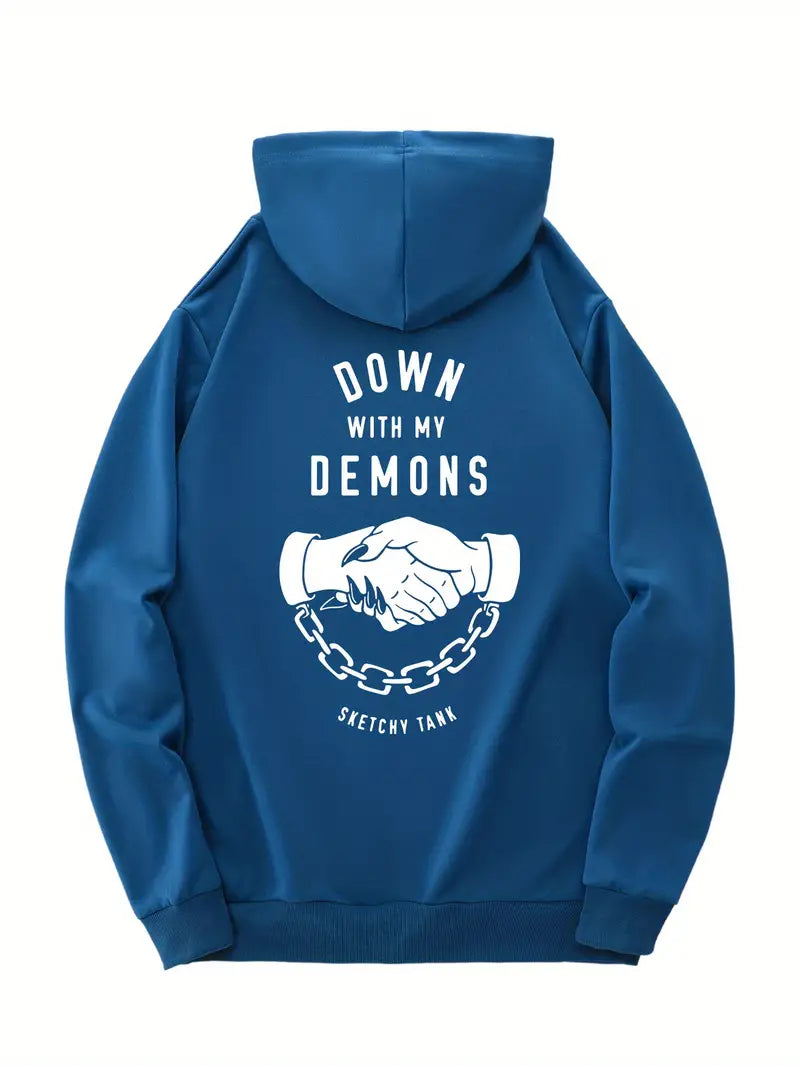 Rise Together – Down With Demon Chained Hands Hoodie