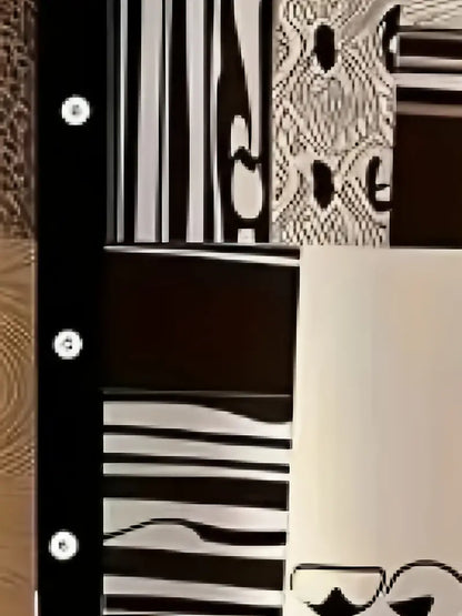 Monochromatic Earth Patchwork Shirt