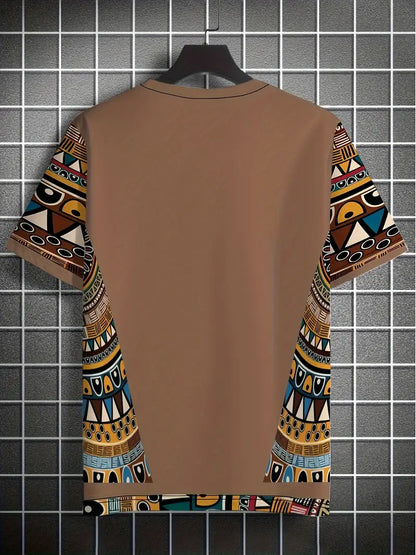 Earth Tone Tribe Sleeve Tee