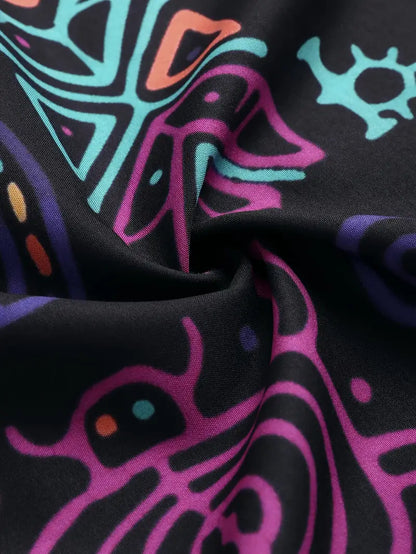 Neon Ancestral Doodle Shirt