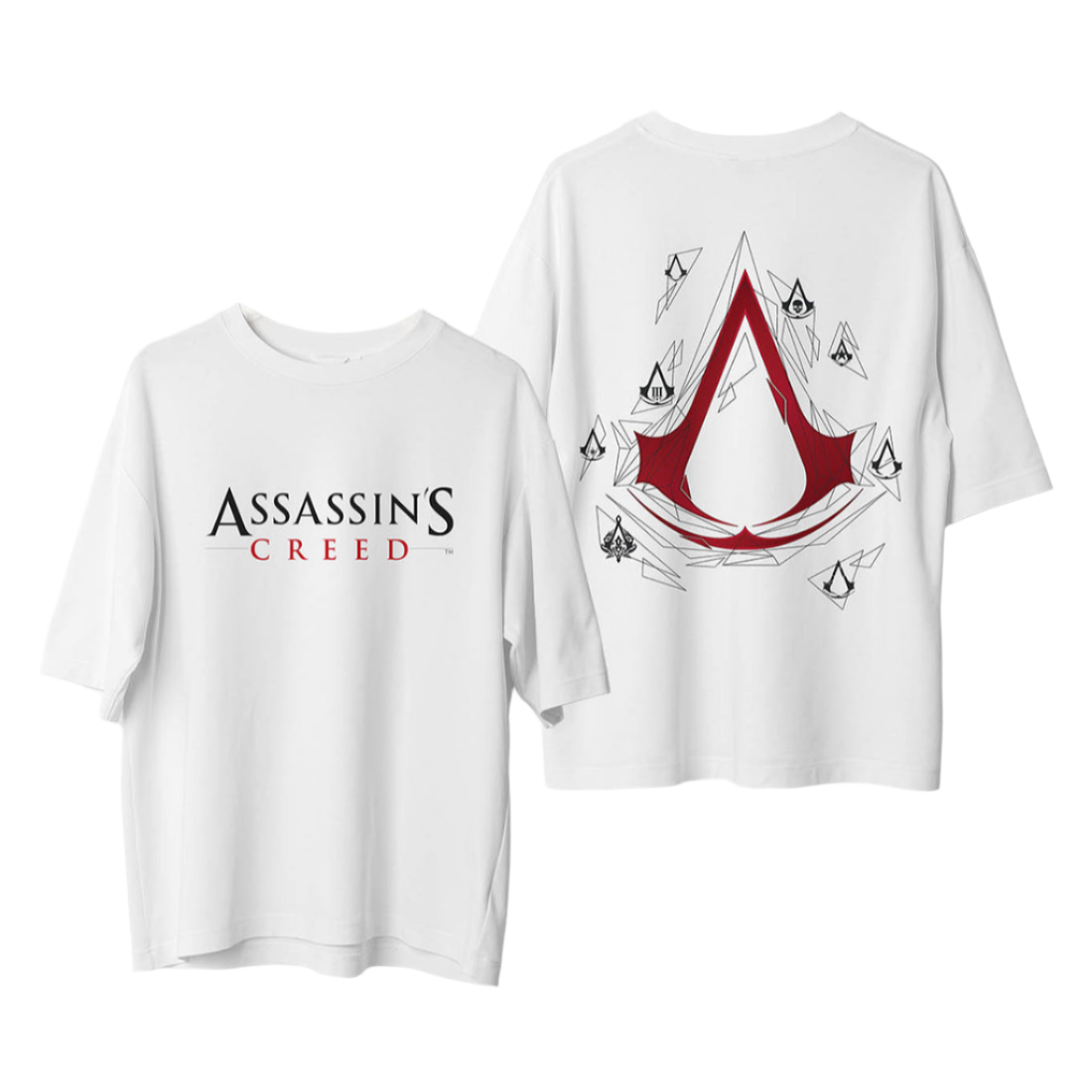 Live by the Blade – Assassins Creed Oversized Tees