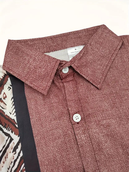 Desert Sun Geo-Panel Camp Shirt