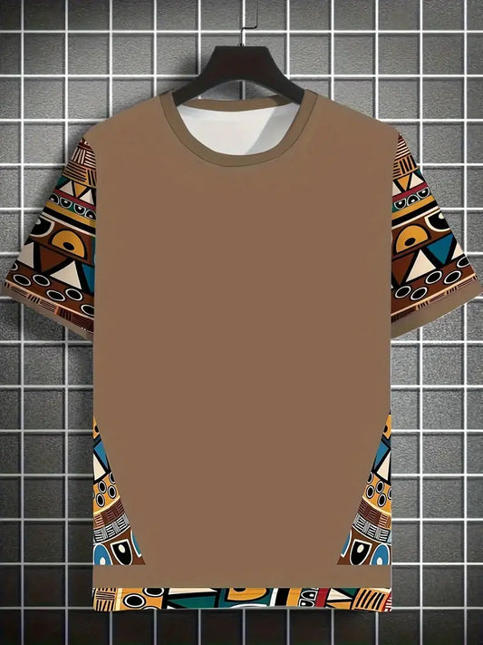 Earth Tone Tribe Sleeve Tee