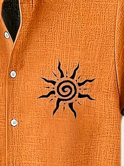 Desert Sun Geo-Panel Camp Shirt
