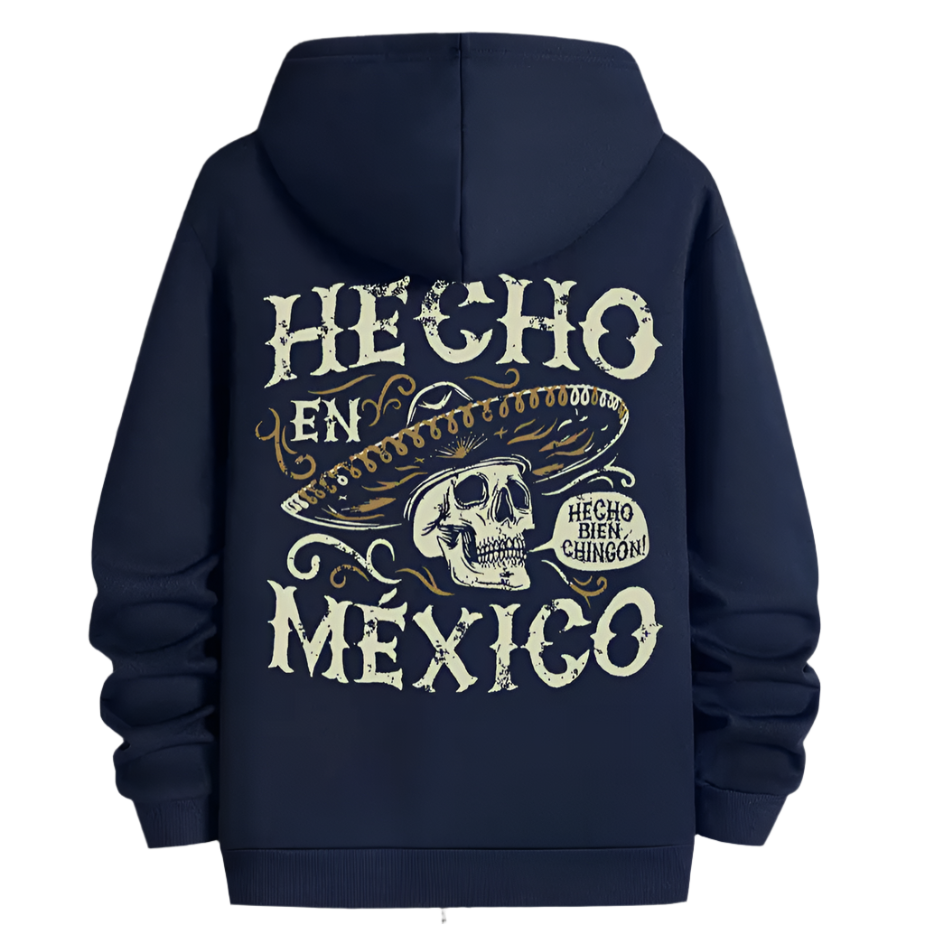 Viva La Vida – Hecko Mexico Skull Hoodie