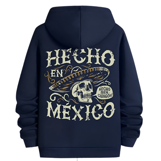 Viva La Vida – Hecko Mexico Skull Hoodie