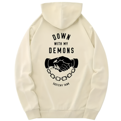 Rise Together – Down With Demon Chained Hands Hoodie