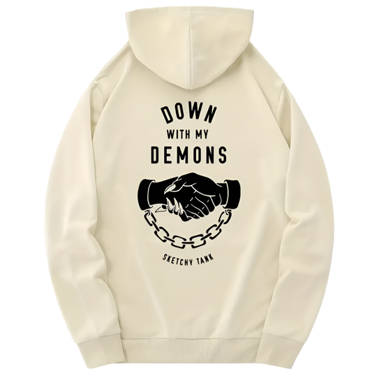 Rise Together – Down With Demon Chained Hands Hoodie