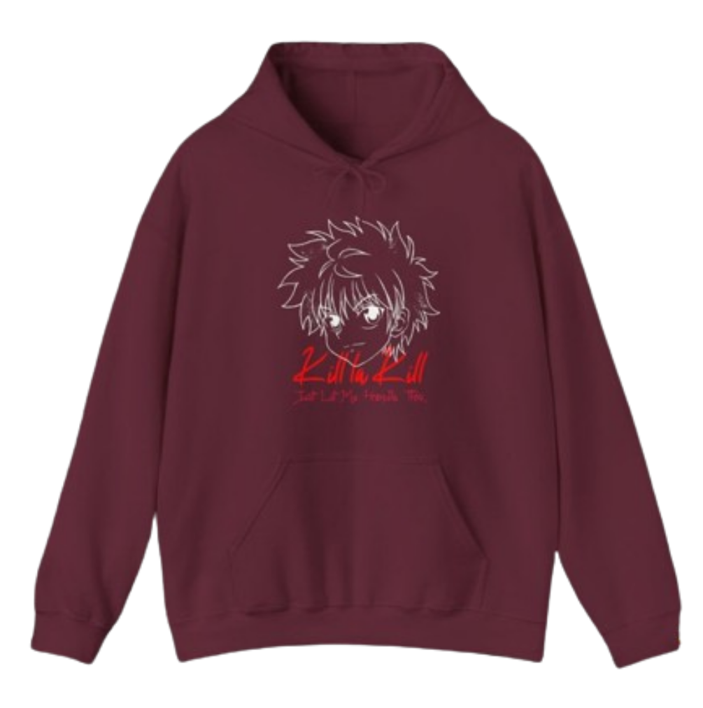 Killua's Calm Confidence: 'Just Let Me Handle This' Hoodie