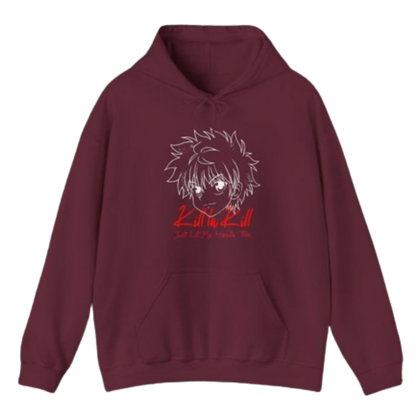 Killua's Calm Confidence: 'Just Let Me Handle This' Hoodie