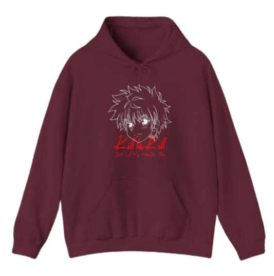 Killua's Calm Confidence: 'Just Let Me Handle This' Hoodie