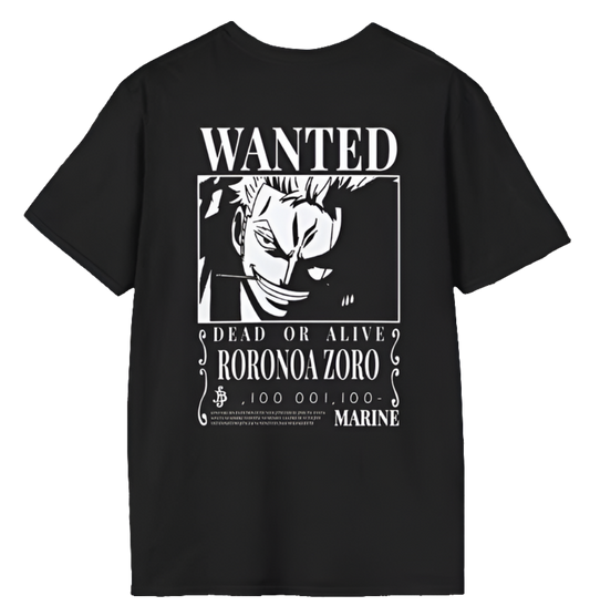 Wanted: Roronoa Zoro Oversized Tee