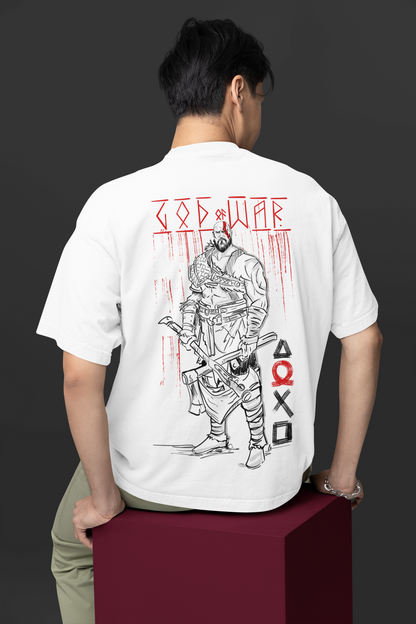 The Gods Shall Fear You – God of War Oversized Tees