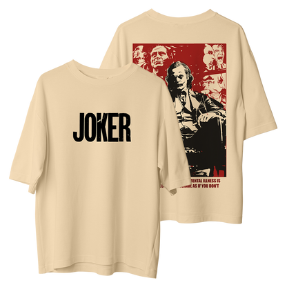 Laugh Now, Cry Later – The Joker Oversized Tees