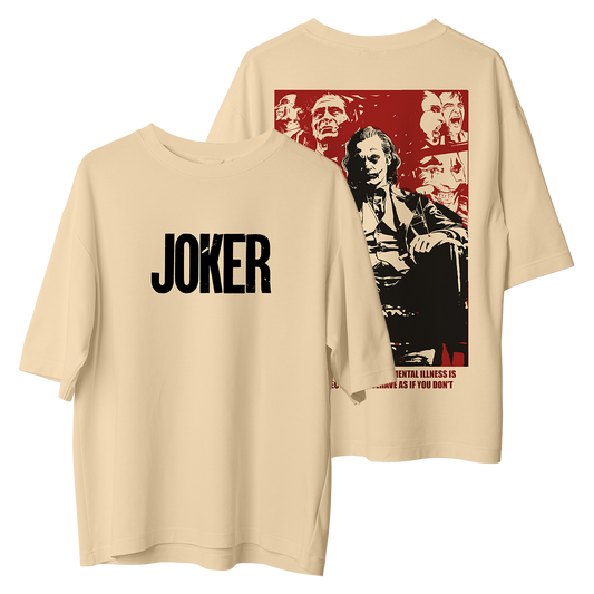 Laugh Now, Cry Later – The Joker Oversized Tees