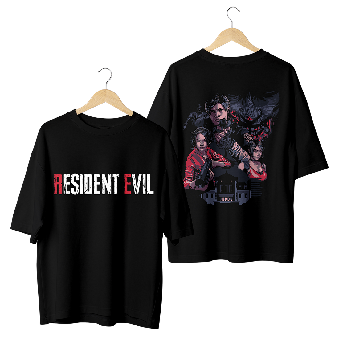 Biohazard Warning – Resident Evil Apocalypse Oversized Tees