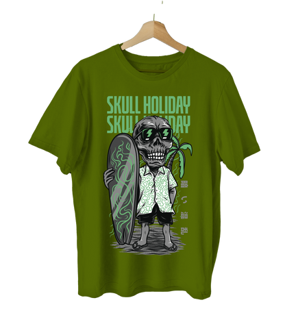 Skull Holiday: The Eternal Celebration Oversized Tee