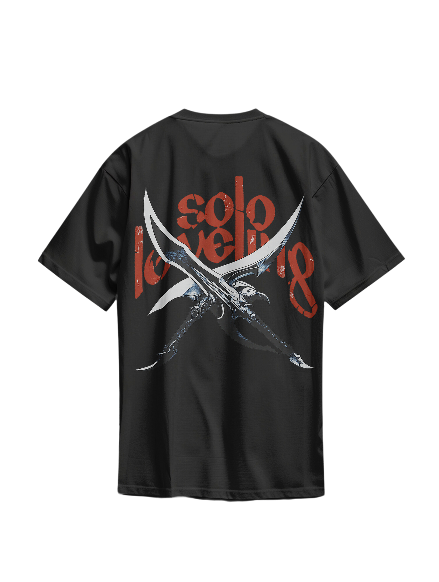 Shadow Monarch Dual Blade Artwork - Unisex Oversized Tee