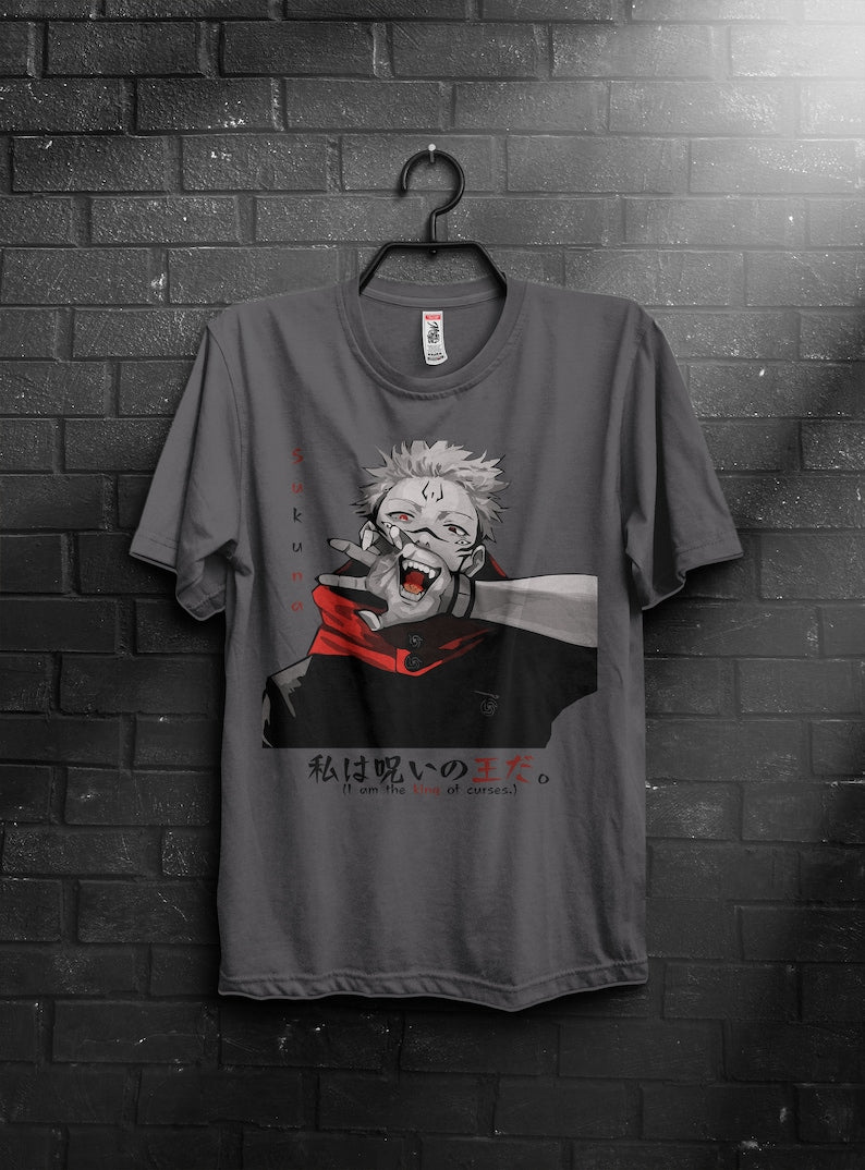 Anime Jujutsu Kaisen Sukuna Tee