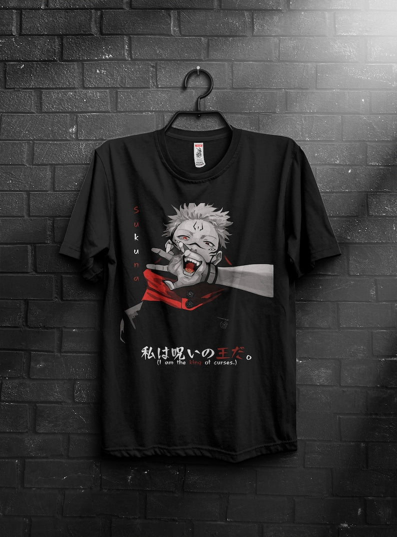 Anime jujutsu Kaisen Sukuna Tee