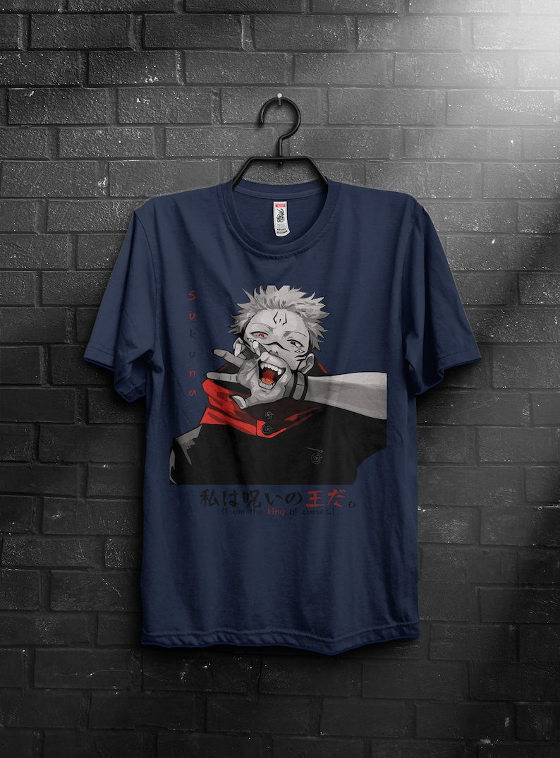 Anime Jujutsu Kaisen Sukuna Tee