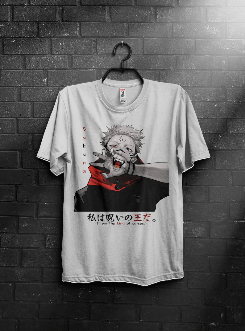 Anime jujutsu Kaisen Sukuna Tee