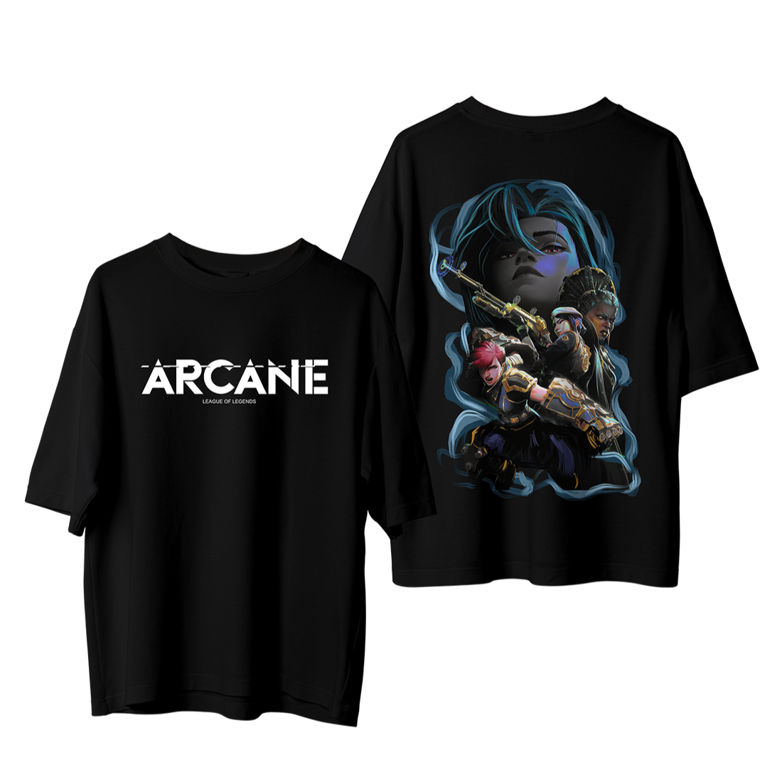 Legends Are Born in Chaos – Arcane Oversized Tee