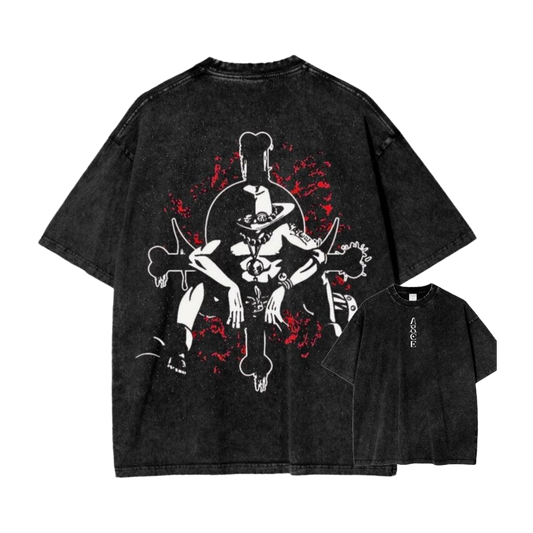 Ace Up Your Style: The Ultimate Graphic Oversized Tee