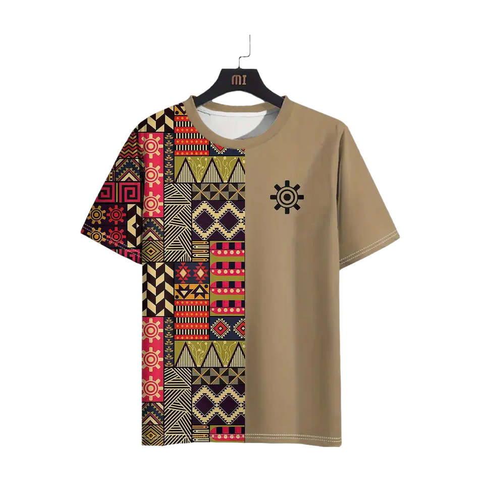 Adinkra Gear Block Tee