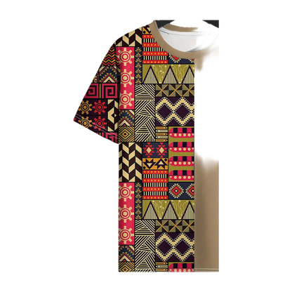 Adinkra Gear Block Tee