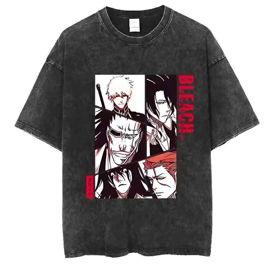 The Soul Society Chronicles Bleach Oversized Tees