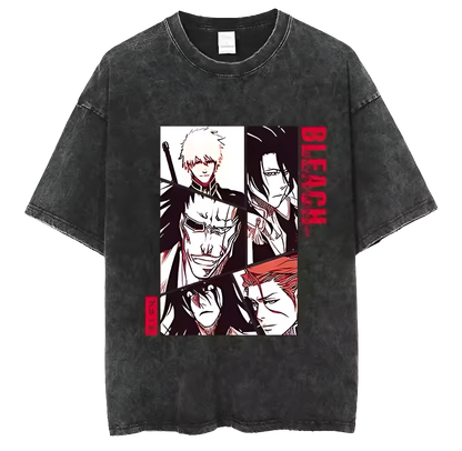 The Soul Society Chronicles Bleach Oversized Tees