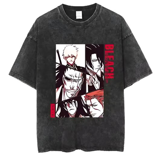 The Soul Society Chronicles Bleach Oversized Tees