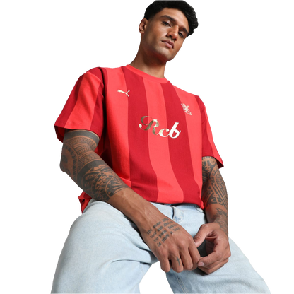 Play Bold, Dress Bolder: RCB x PUMA Oversized Tee