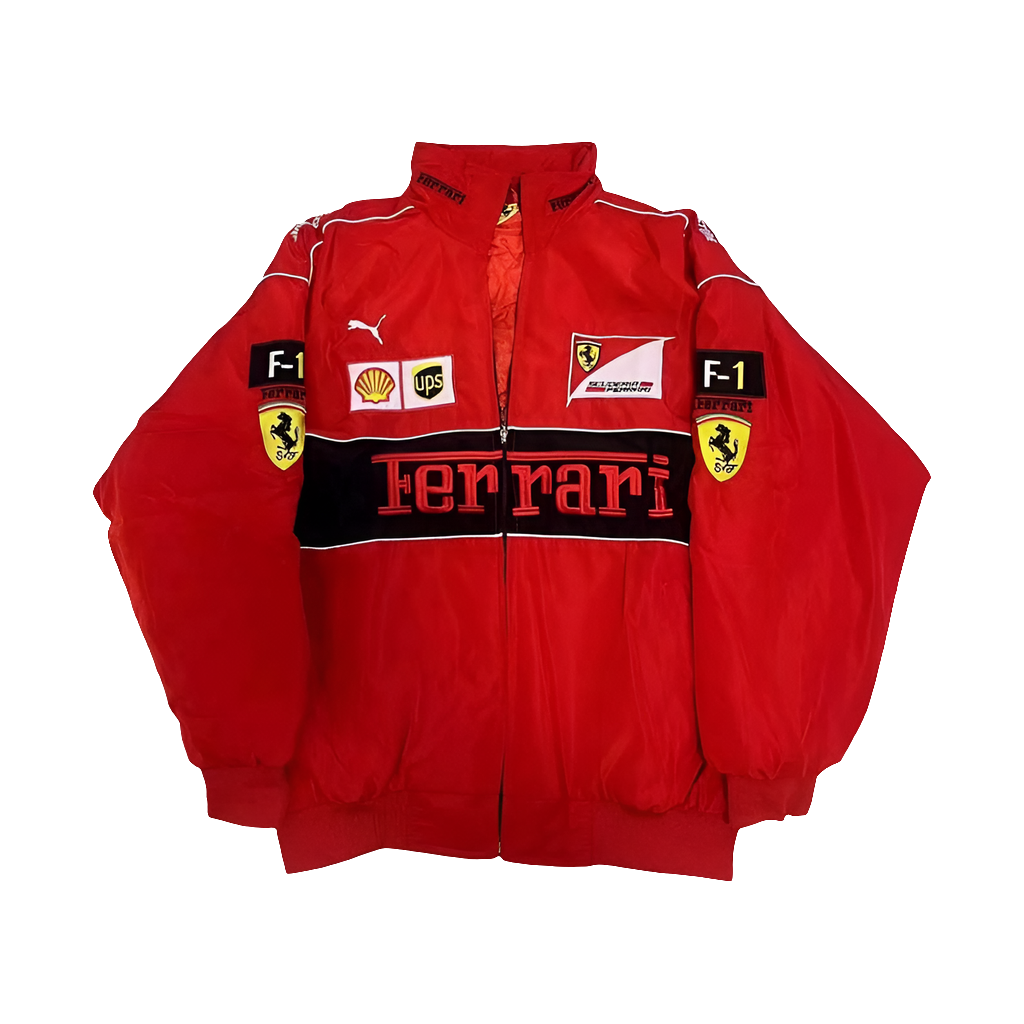 Comfort, Style, and Track-Ready Performance - Ferrari Racing Jacket – Xagon