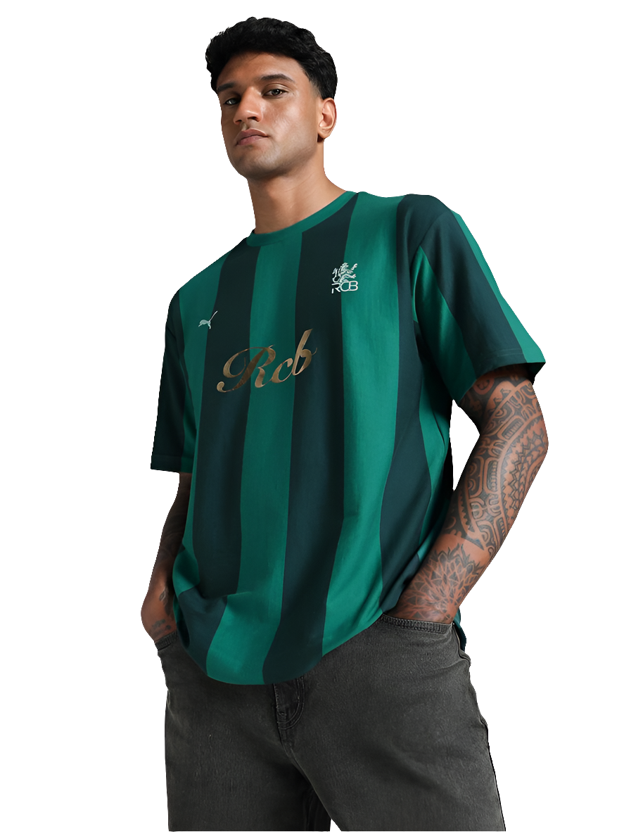 Play Bold, Dress Bolder: RCB x PUMA Oversized Tee
