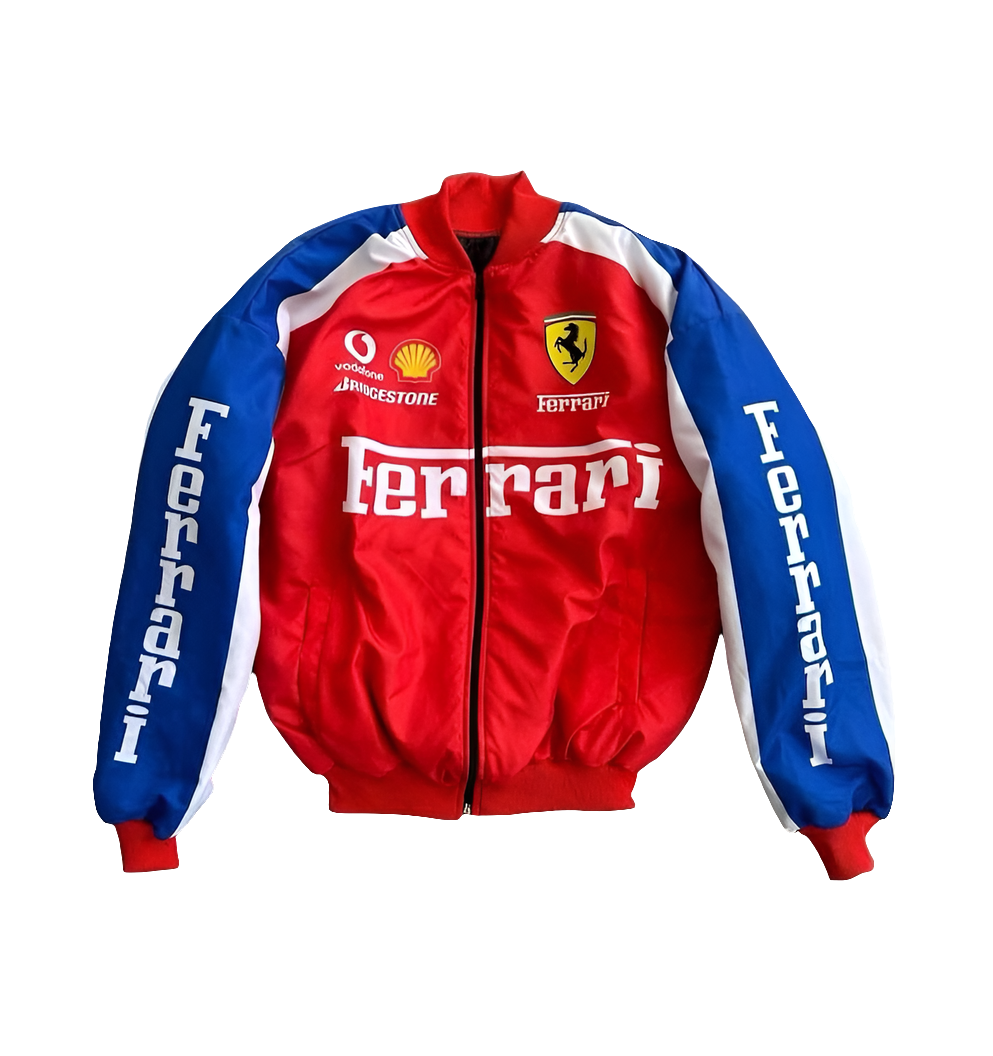 The Prancing Horse Legacy: Ferrari Racing Jacket