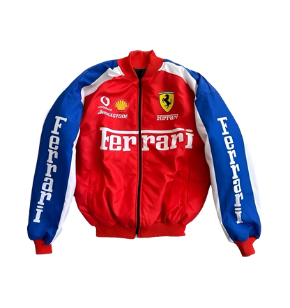 The Prancing Horse Legacy: Ferrari Racing Jacket