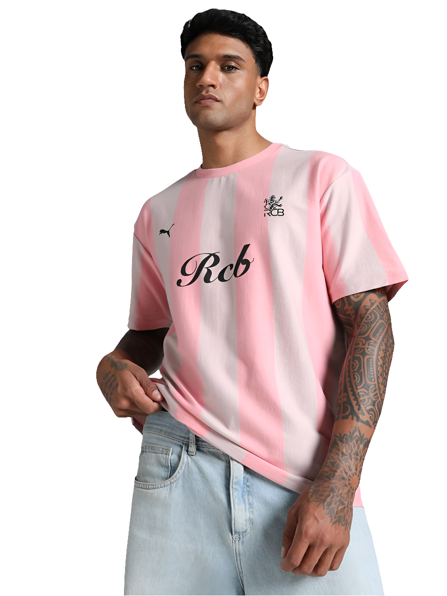 Play Bold, Dress Bolder: RCB x PUMA Oversized Tee
